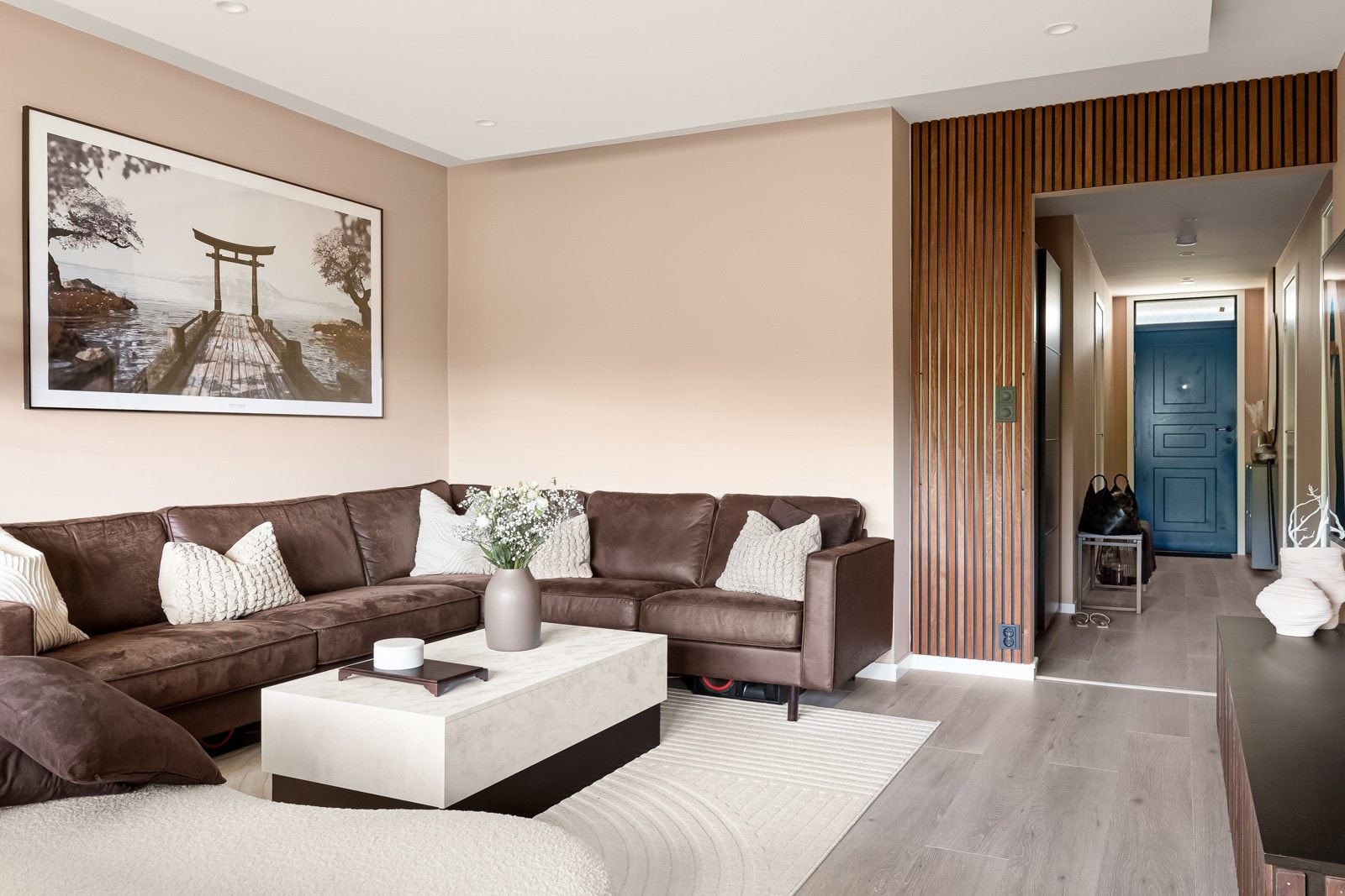 Perfekt å innrede med hjørnesofa Galleribilde