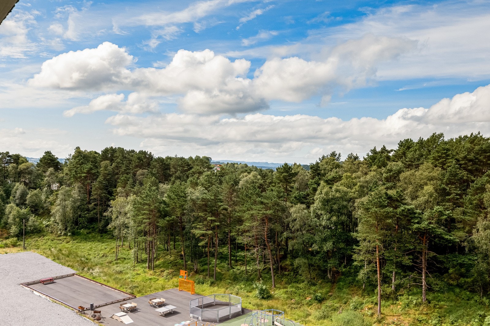 Usjenert med fritt utsyn Galleribilde