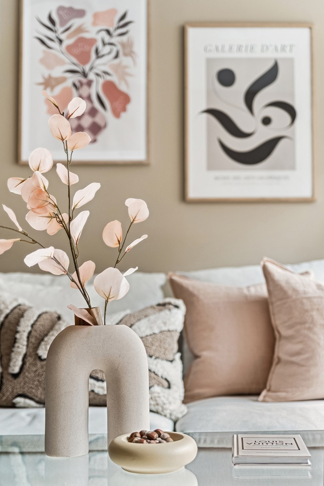 Detaljer stue Galleribilde