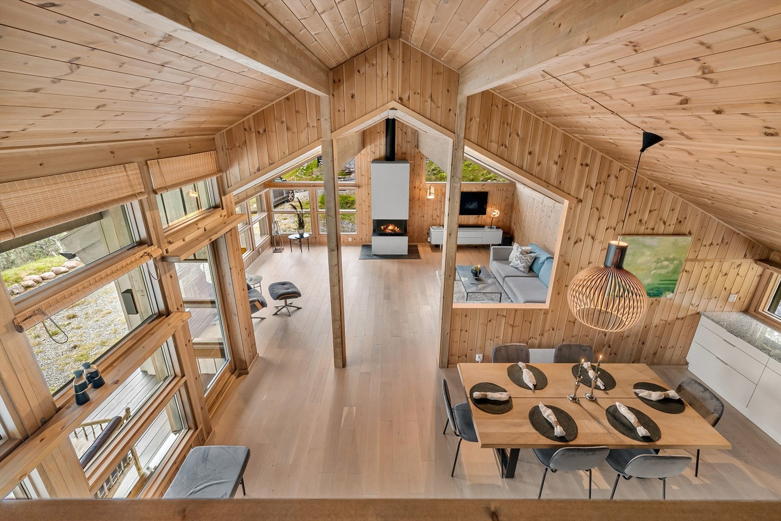 Stuen sett fra hemsen Galleribilde