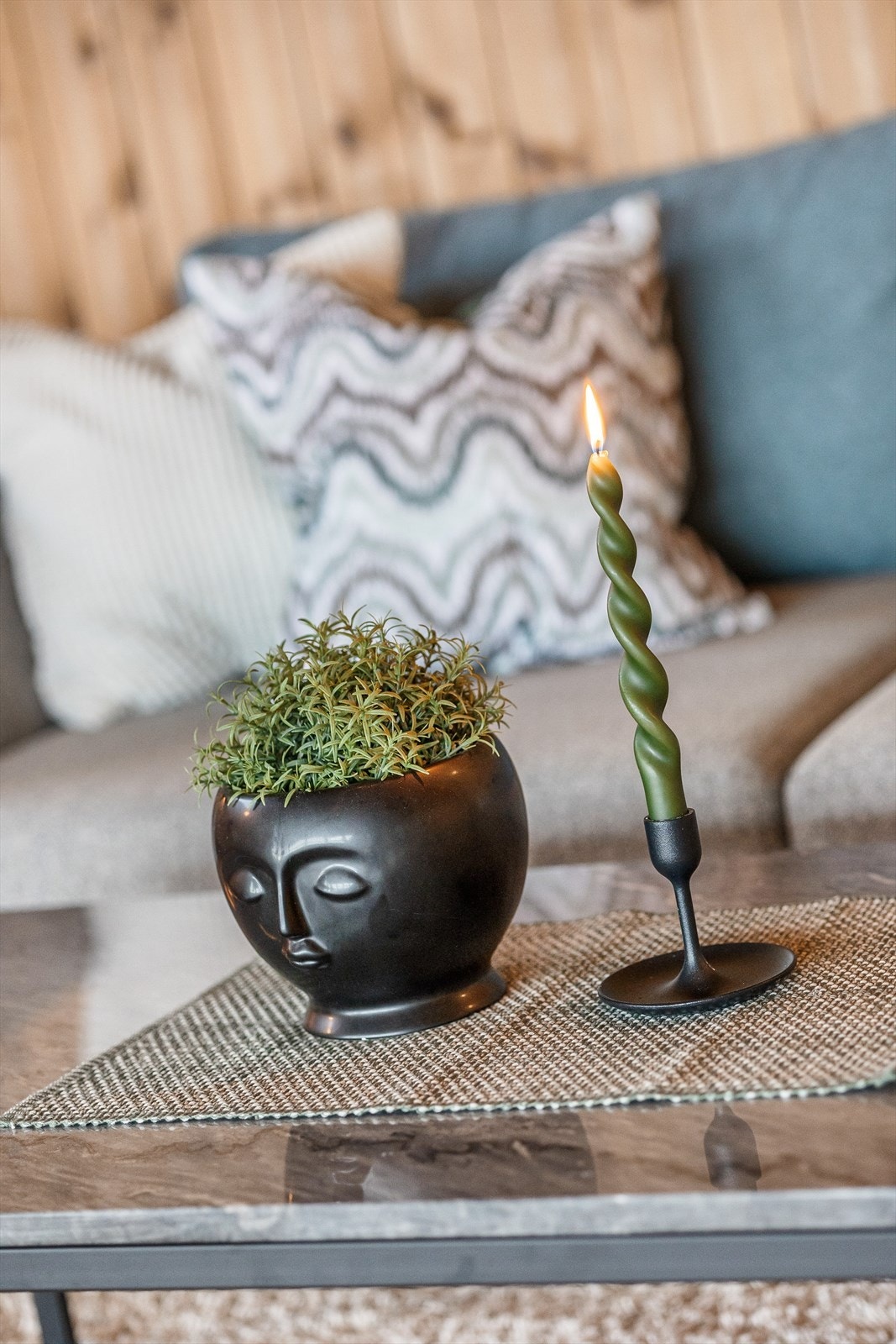 Detaljbilde fra stuen Galleribilde