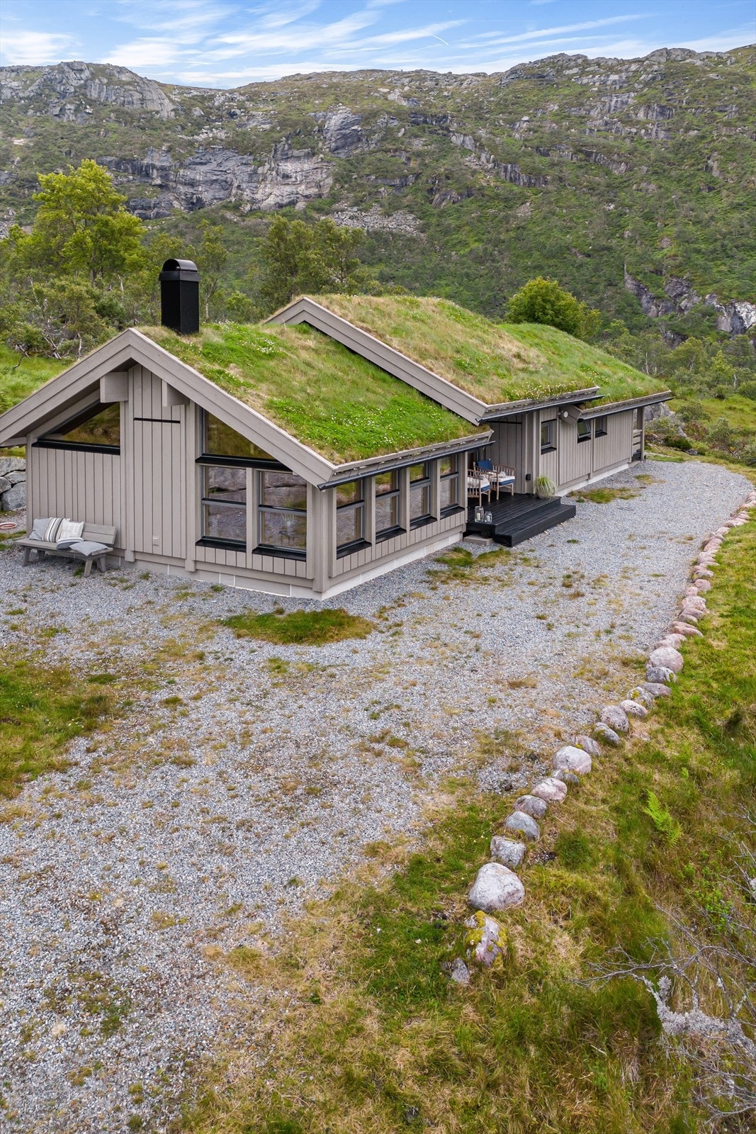 God biloppstillingsplass. Galleribilde