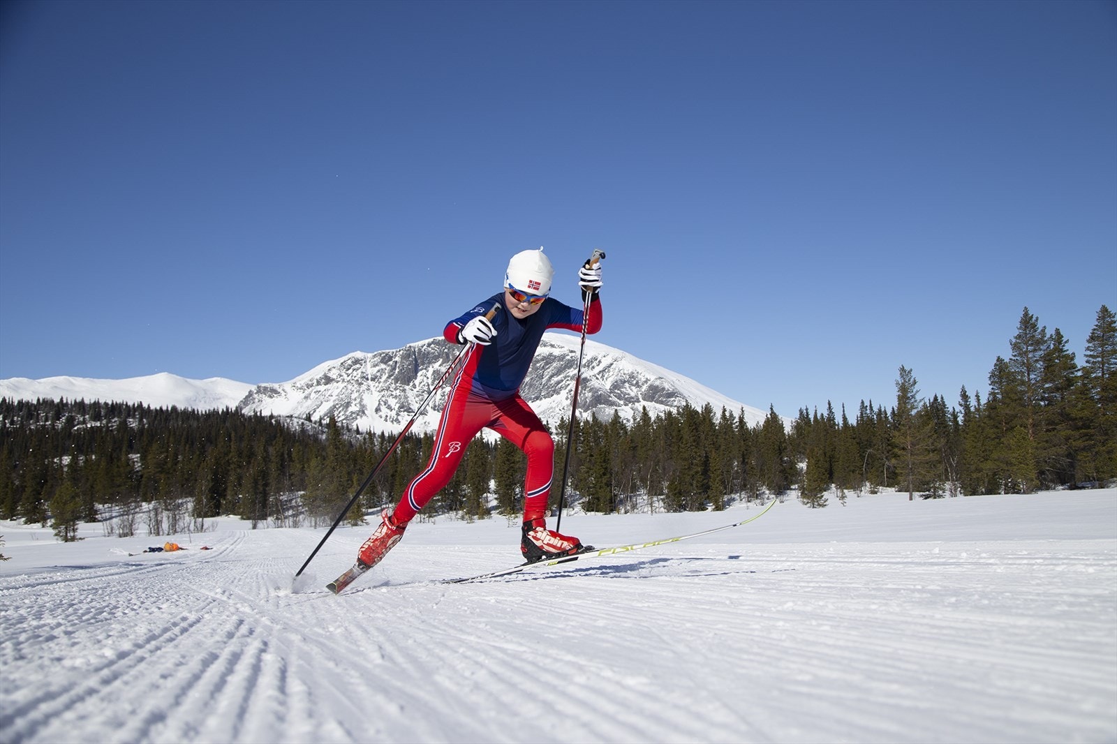 Langrenn på Gravset Foto: Nils-Erik_Bjørholt Galleribilde