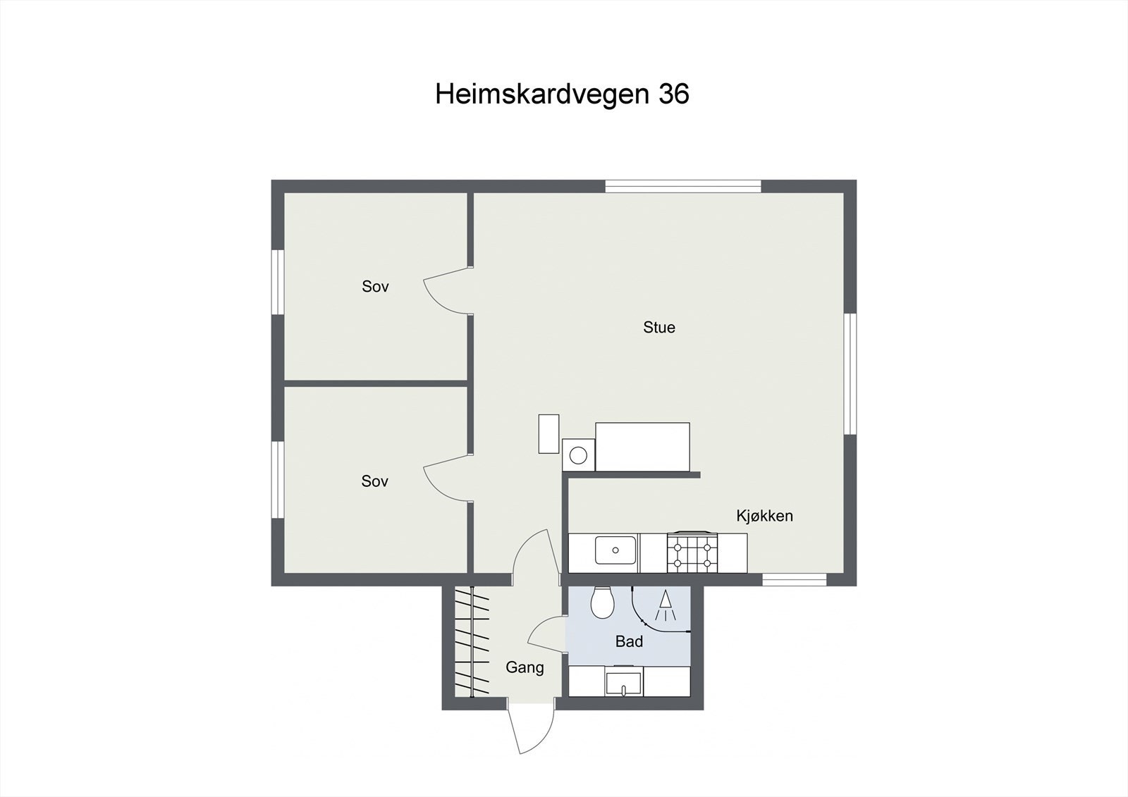 Planløsning. Galleribilde