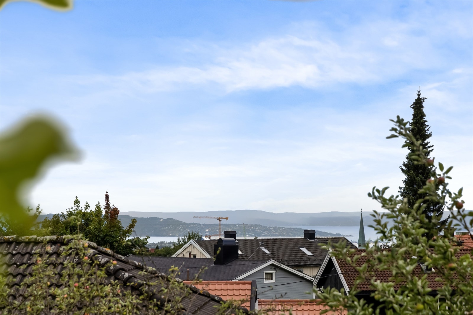 Fin utsikt fra rommet Galleribilde