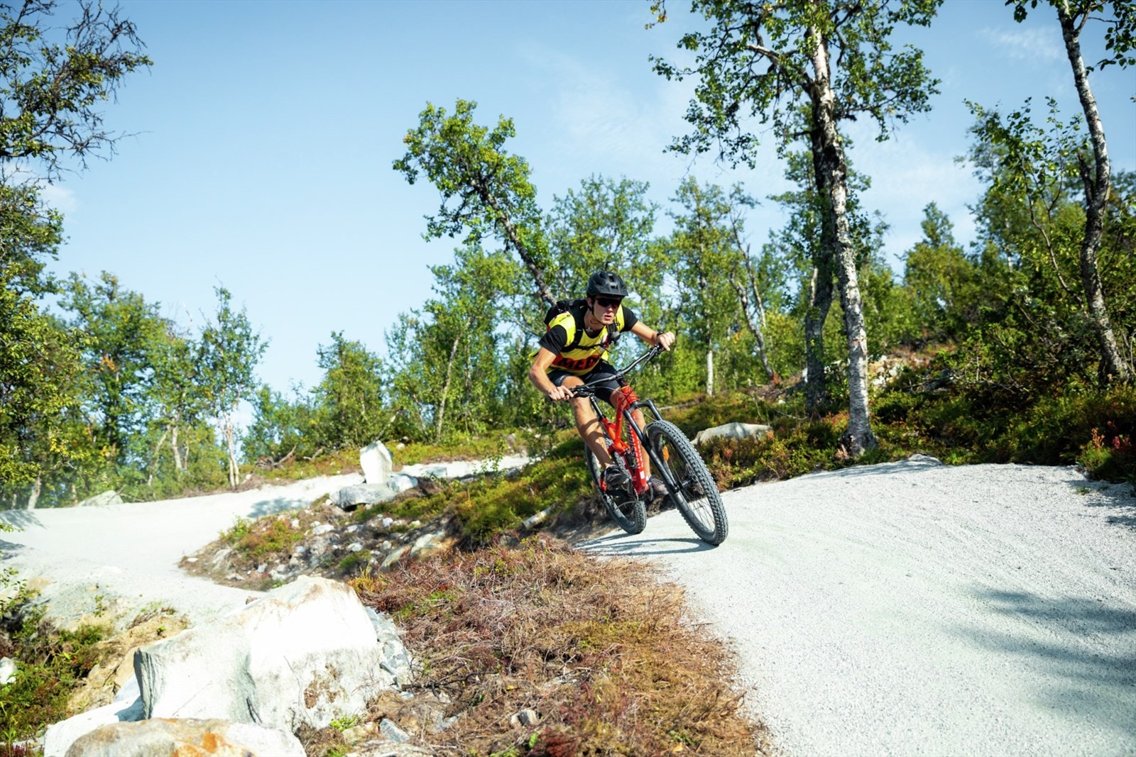 Geilo er på vei til å bli et sykkeleldorado og kan skilte med mange flotte sykkelmuligheter for hele familien. Foto: Paul Arthur Lockhart Galleribilde