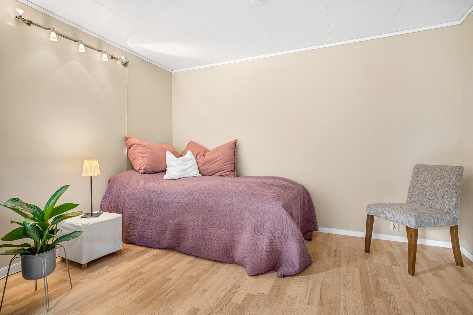 ..men likevel ha god plass til stor seng. Galleribilde