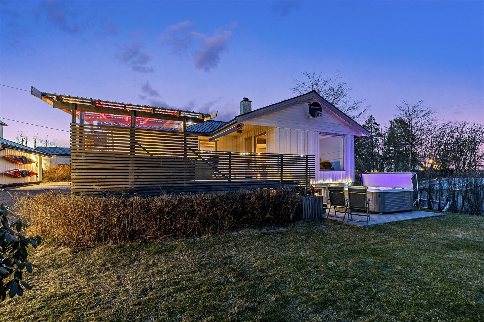 Her kan man virkelig slappe av og nyte livet Galleribilde