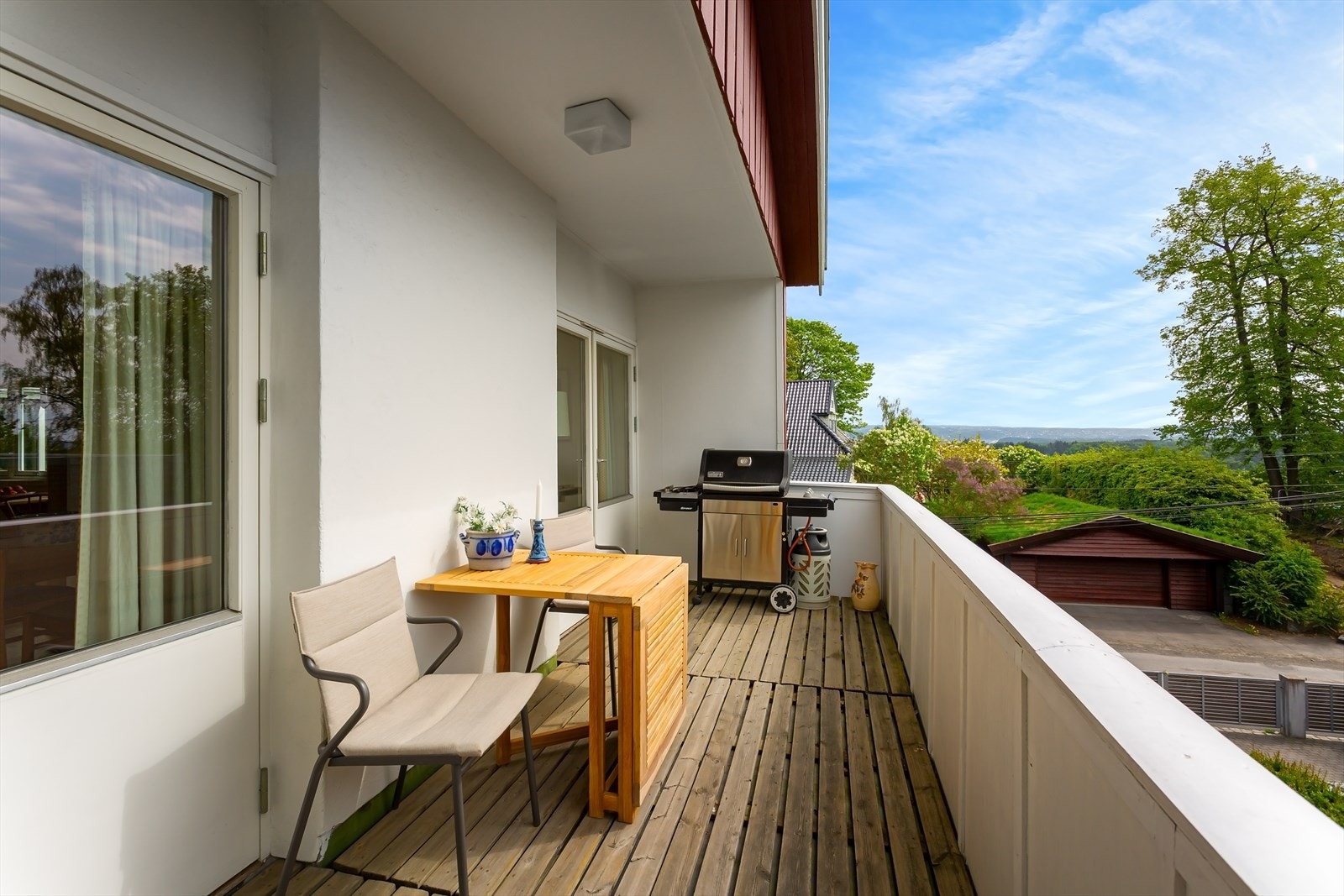 Sydvendt balkong Galleribilde