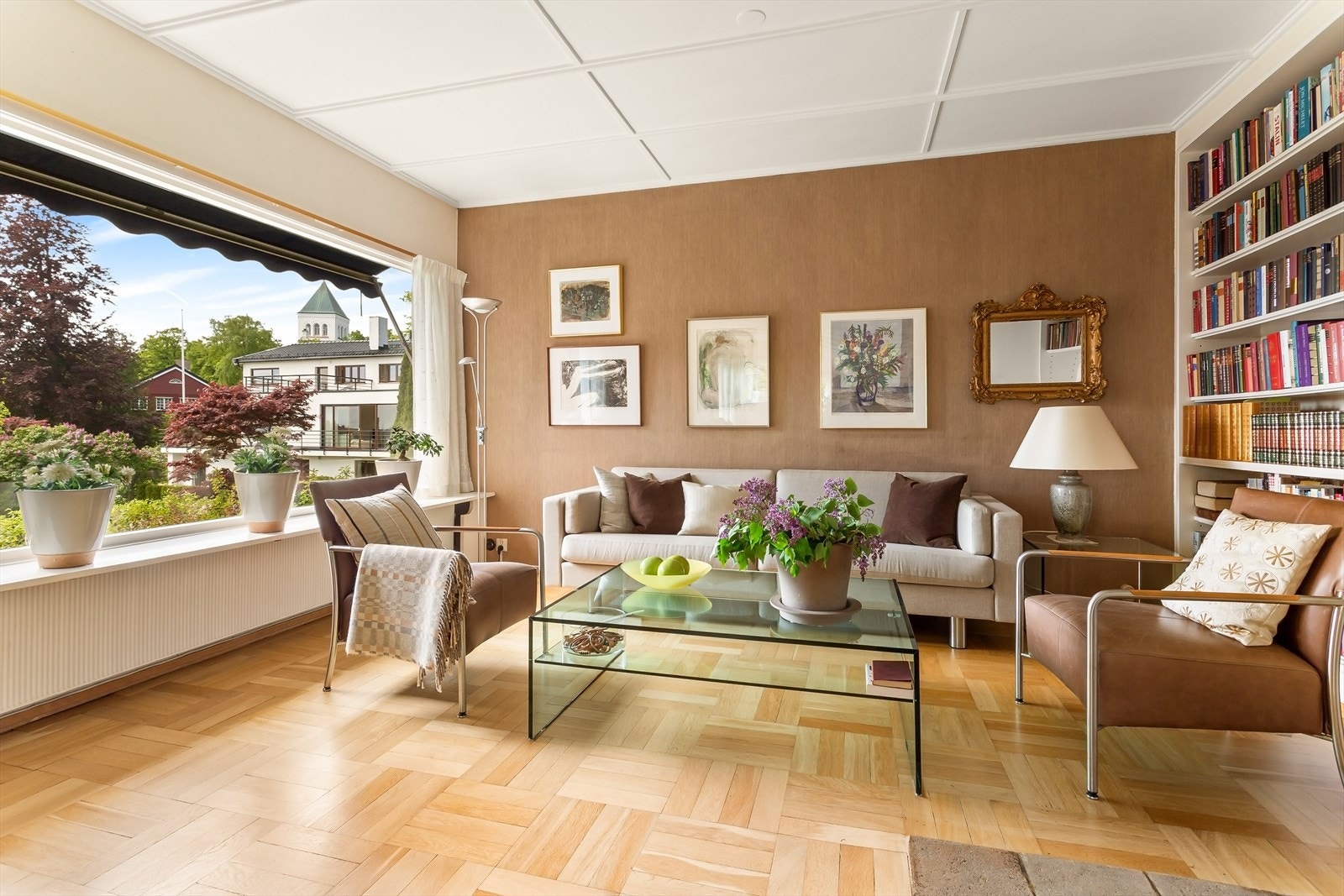 Stor vindusflate Galleribilde