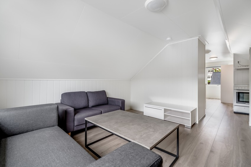 God plass for innredning.
