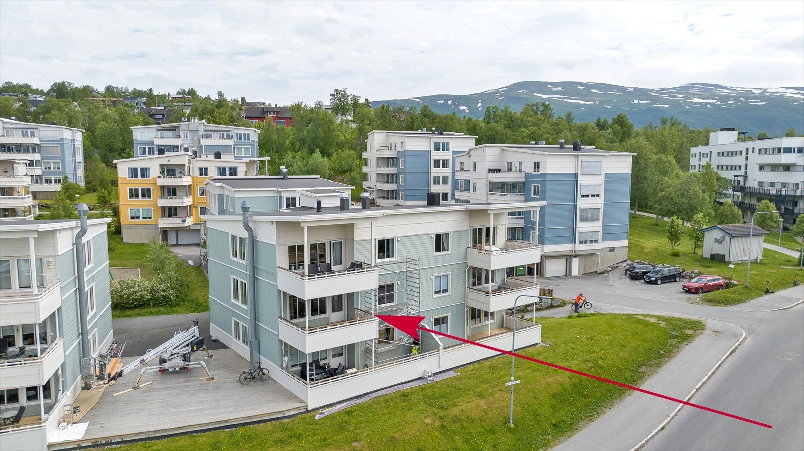 Boligen ligger i 2 etg mot nord Galleribilde