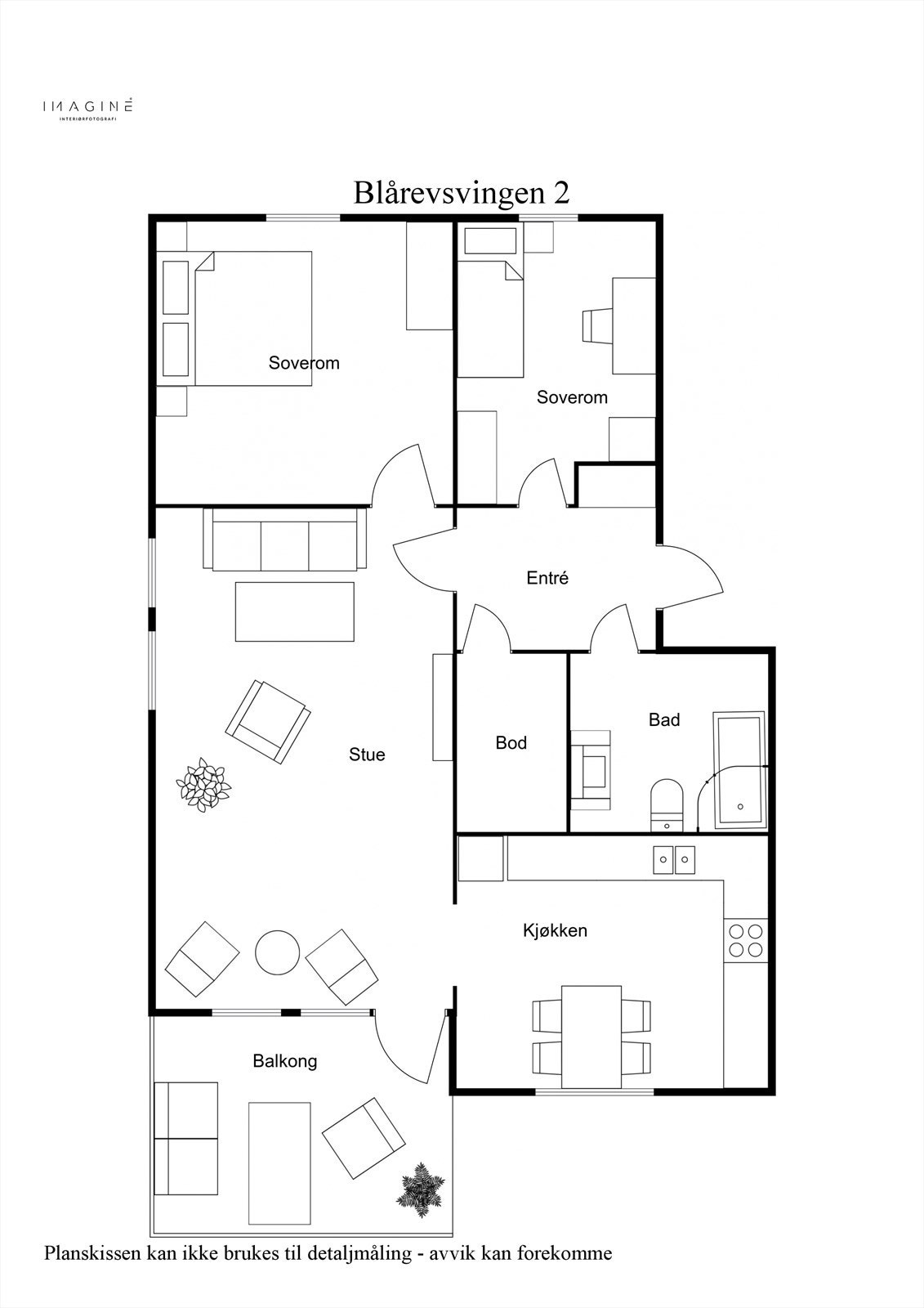 Blårevsvingen 2 - 2D - 2. Etasje Galleribilde