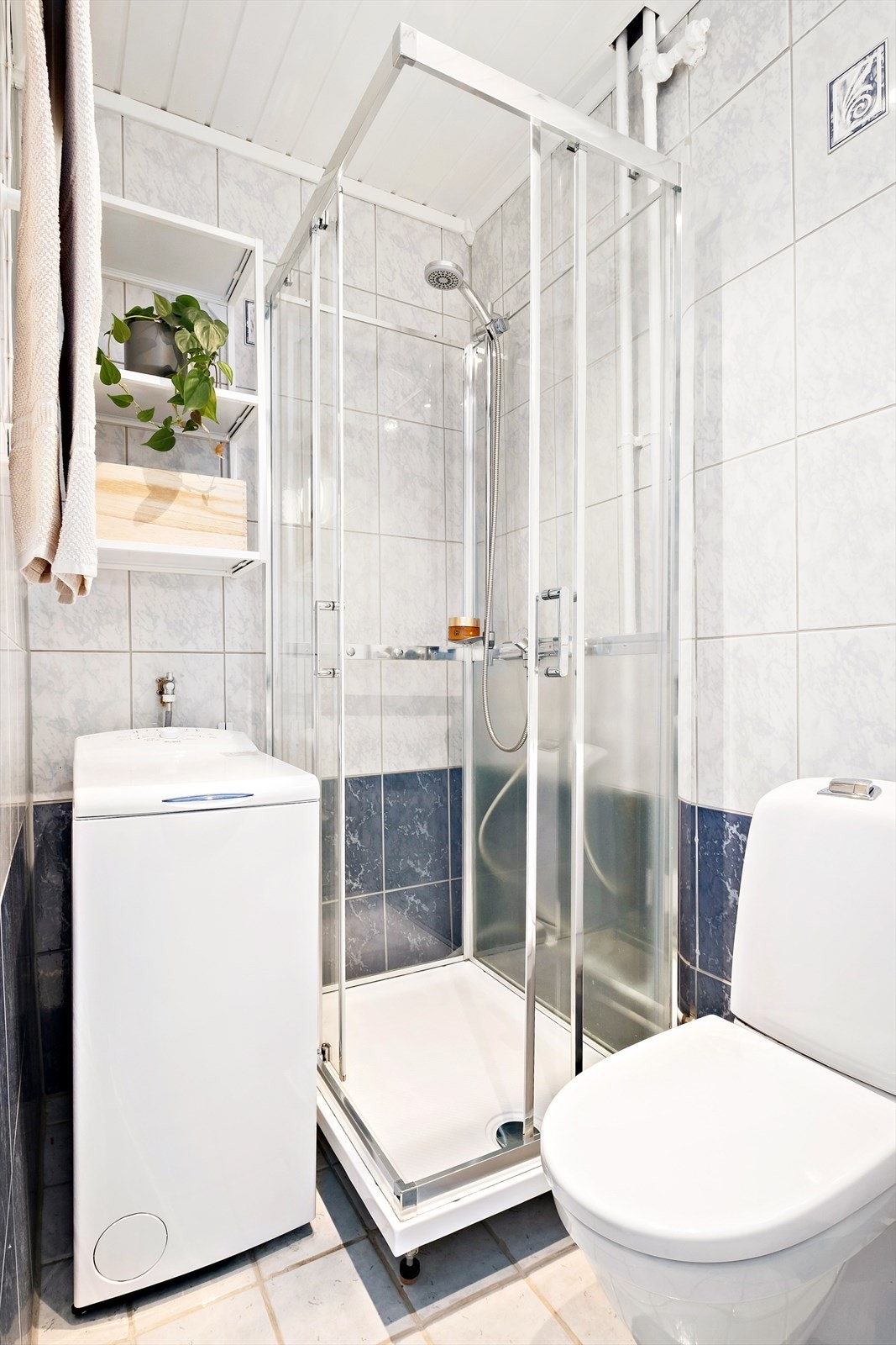 Badet har opplegg for vaskemaskin Galleribilde