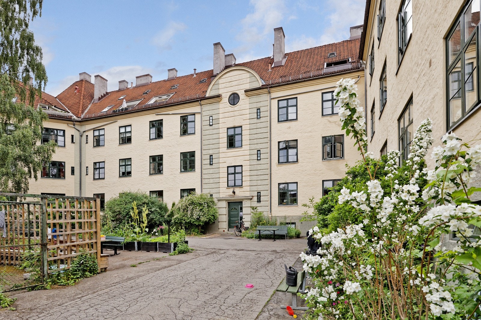 Muligheter for parkeringsplasser i bakgården Galleribilde