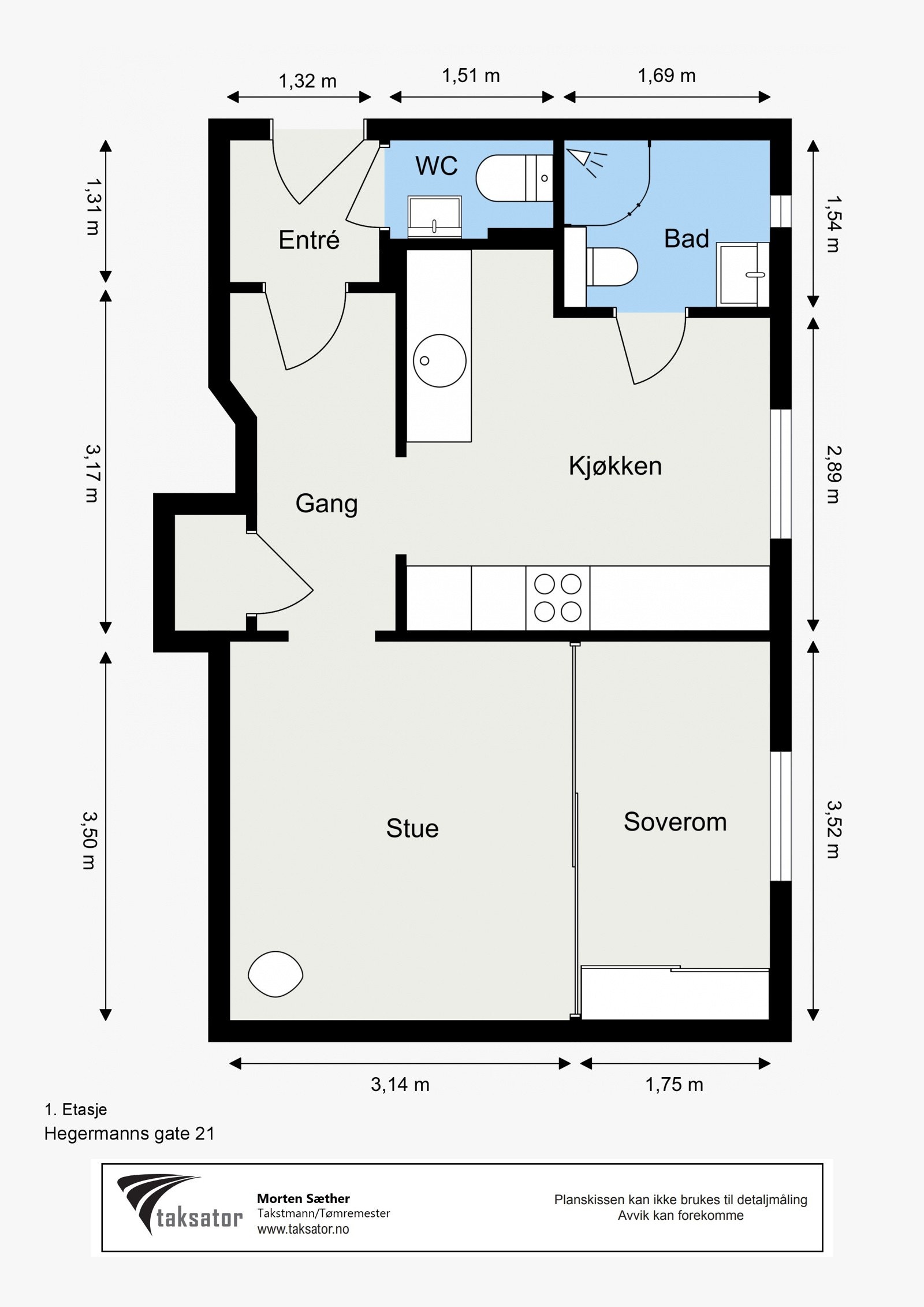 Hegermanns gate 21 Galleribilde