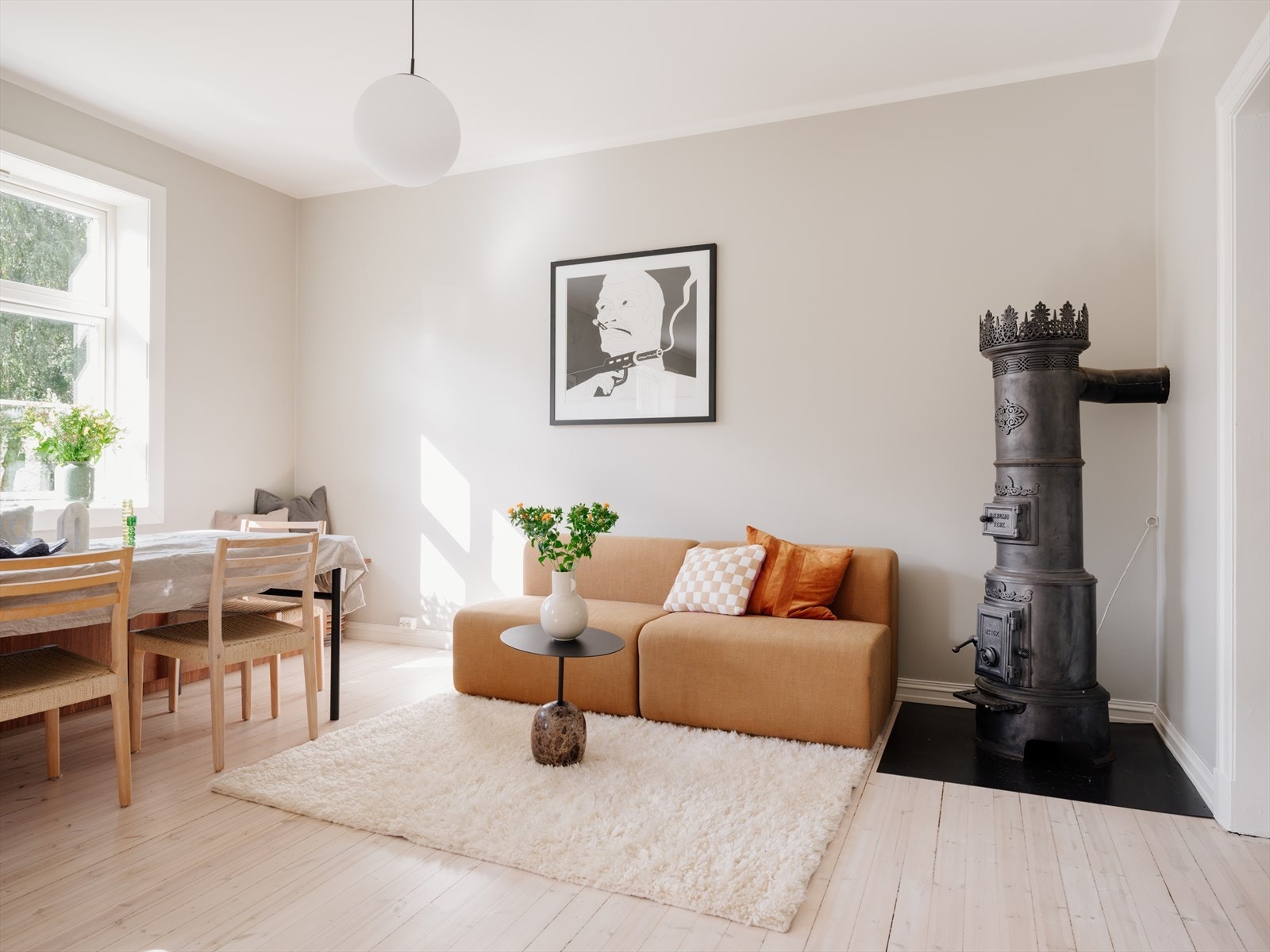 Raus himlingshøyde, med cirka 2,84 meter under taket. Galleribilde