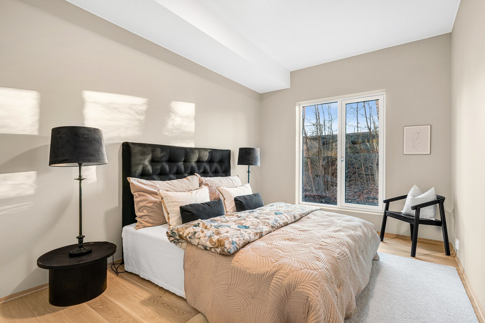 Stort hovedsoverom på 13,1 kvm. Galleribilde