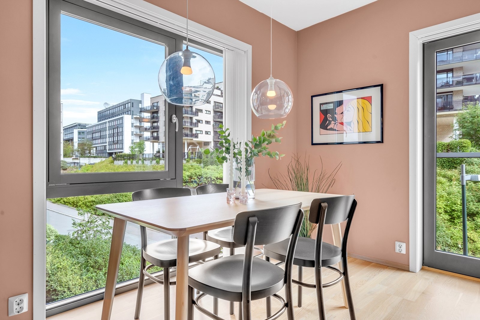 Hyggelig og frodig utsyn Galleribilde