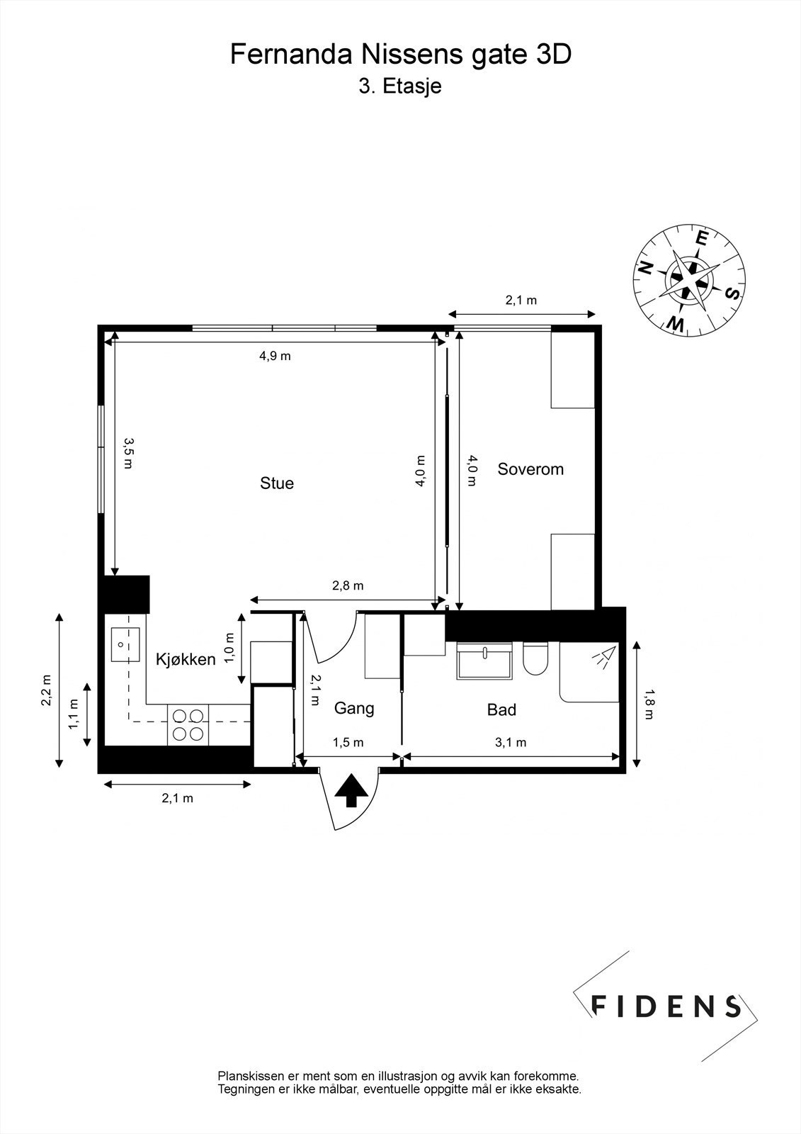 Plantegning. Galleribilde