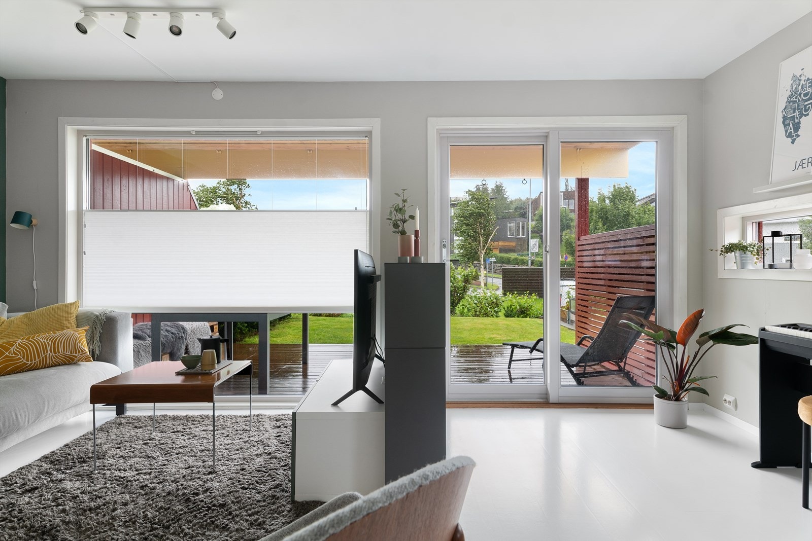 Virkelig gode lysforhold. Innbydende rom med høy trivsel. Gode møbleringssoner. Galleribilde