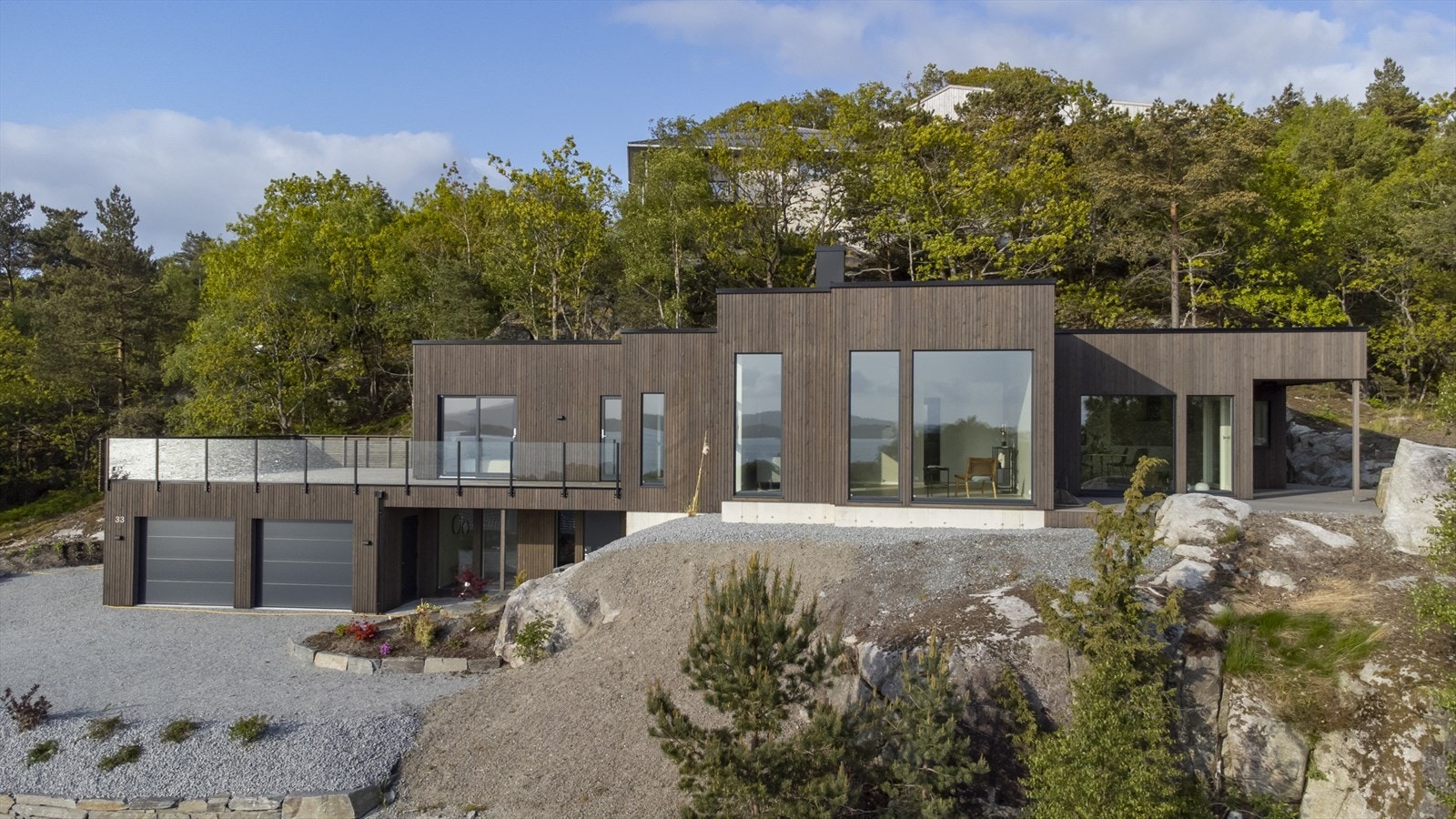 Et flott Ryfylke Trelast hus. Her har ingen bodd. Galleribilde