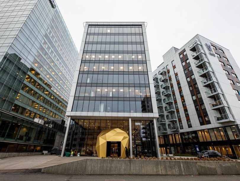 Inngangsparti Galleribilde