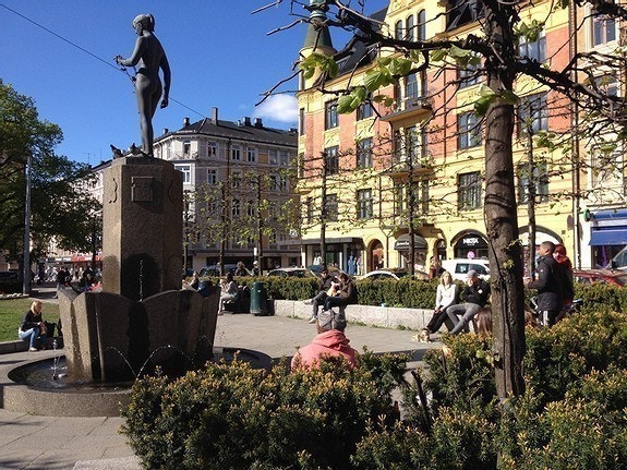 Valkyrie plass i Bogstadveien Galleribilde