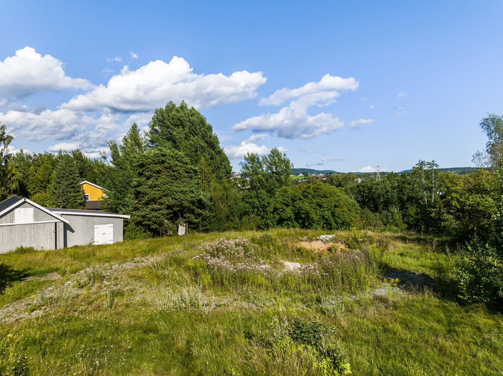 Det er i dag en eldre bygning på eiendommen som hos Skien kommune er registrert som Garasjeuthus anneks til bolig. Kjøper bærer kostnad og risiko for en eventuell søknad om riving av uthuset. Galleribilde