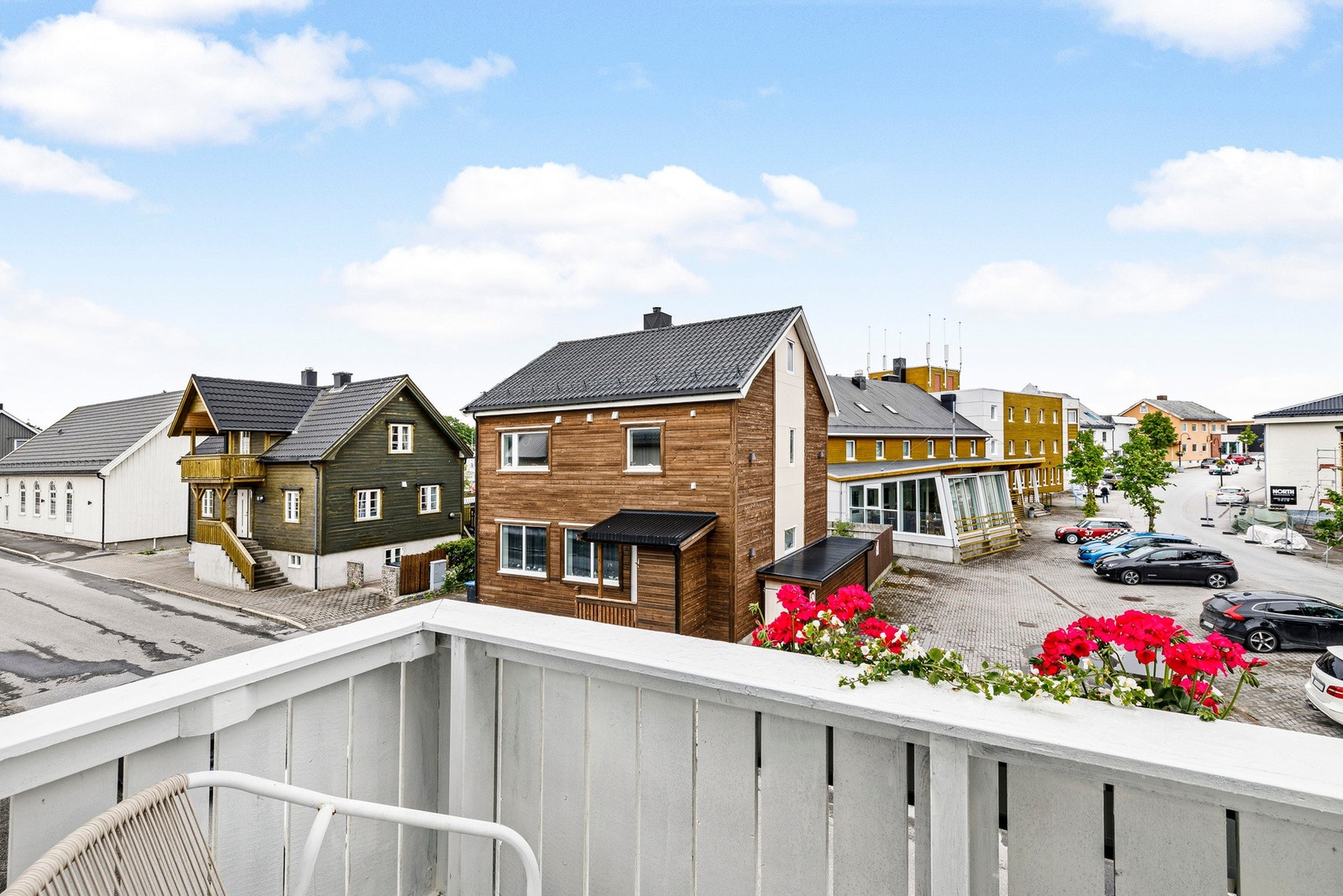 Terrasse med adkomst fra 2.etasje Galleribilde