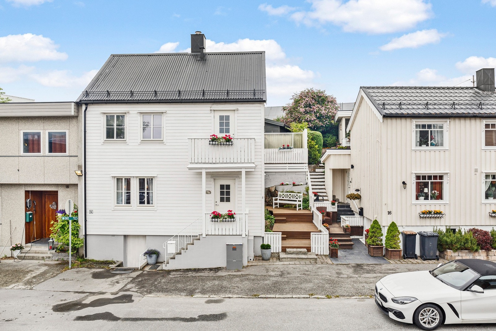 Gangavstand til butikker, skoler, idrettsanlegg og øvrige sentrumsfunksjoner Galleribilde