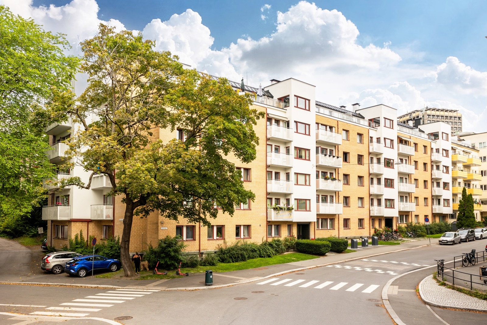 Sameiet Parkveien 79/81 består av 71 seksjoner Galleribilde