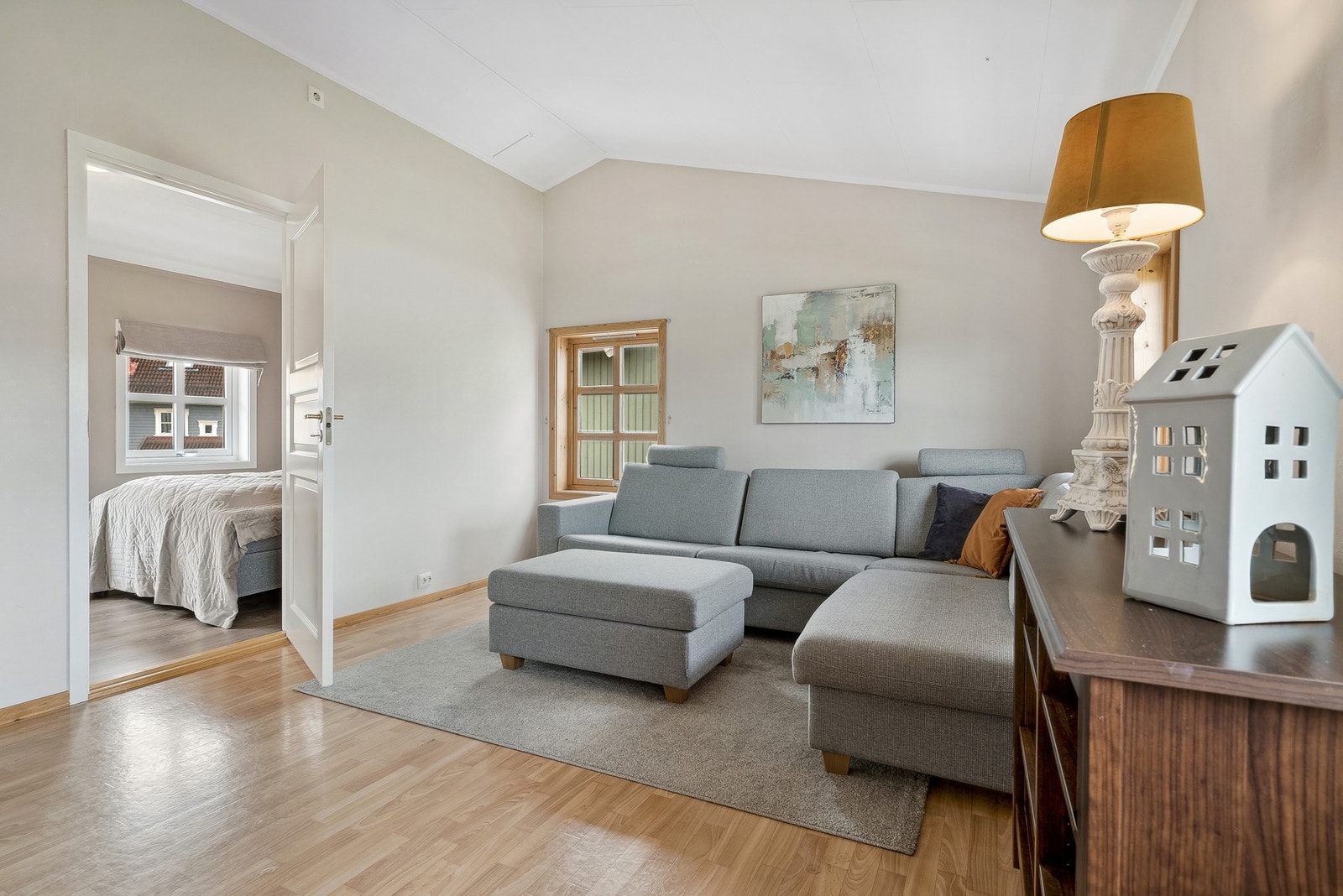 Loftstue Galleribilde
