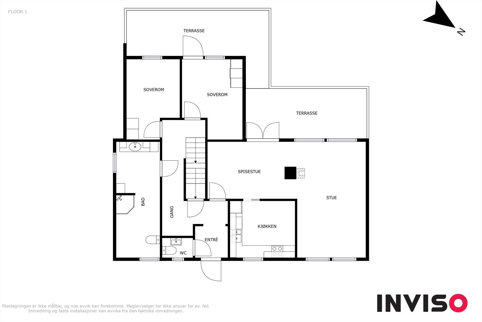 Planteikning h.etg. Galleribilde