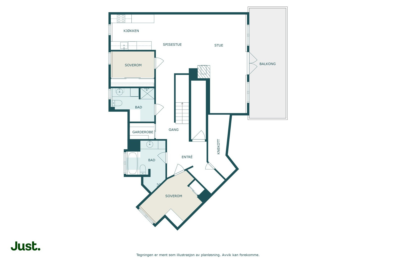 Planskisse hovedplan.