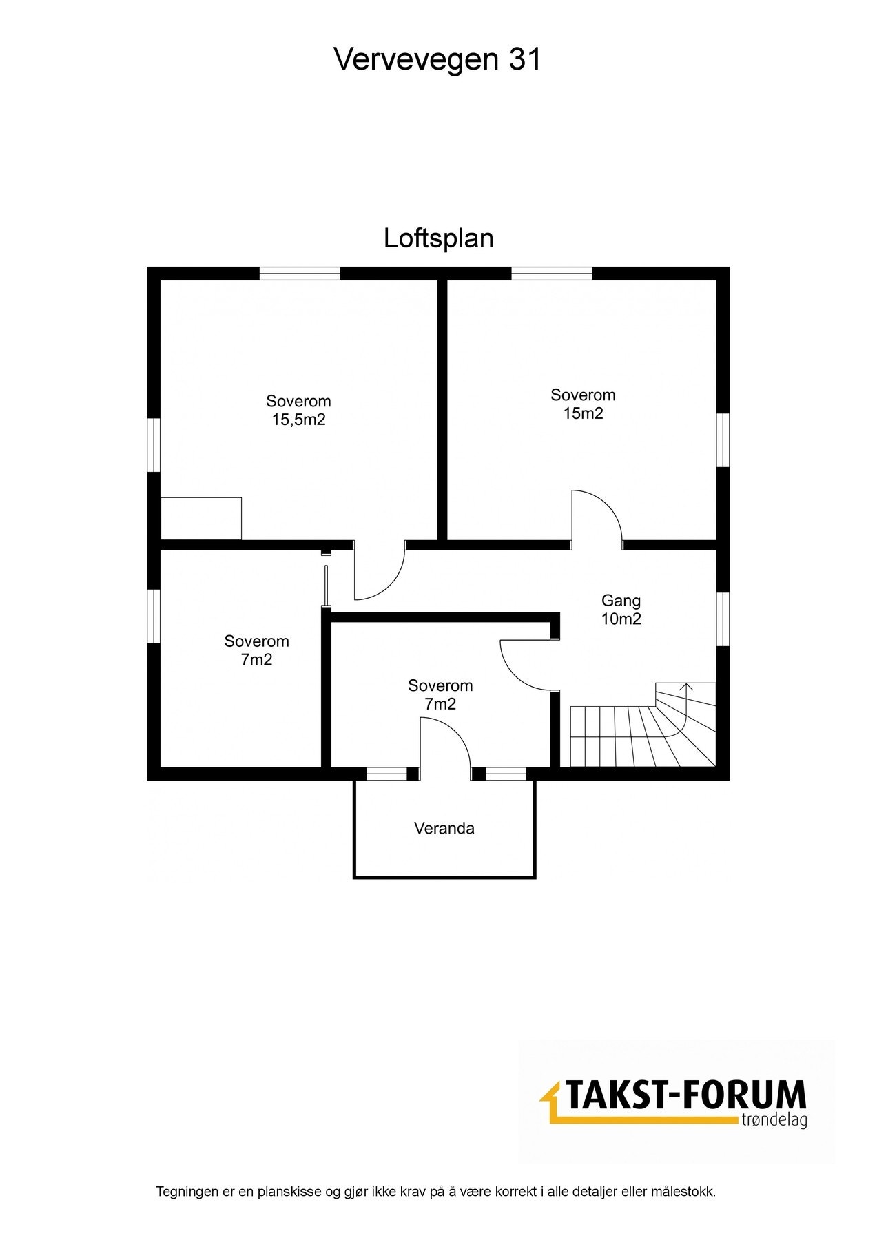 Planskisse 2.etasje Galleribilde