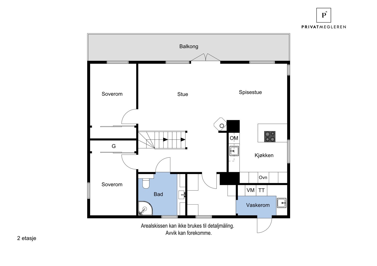 Plantegning 1. etasje Galleribilde