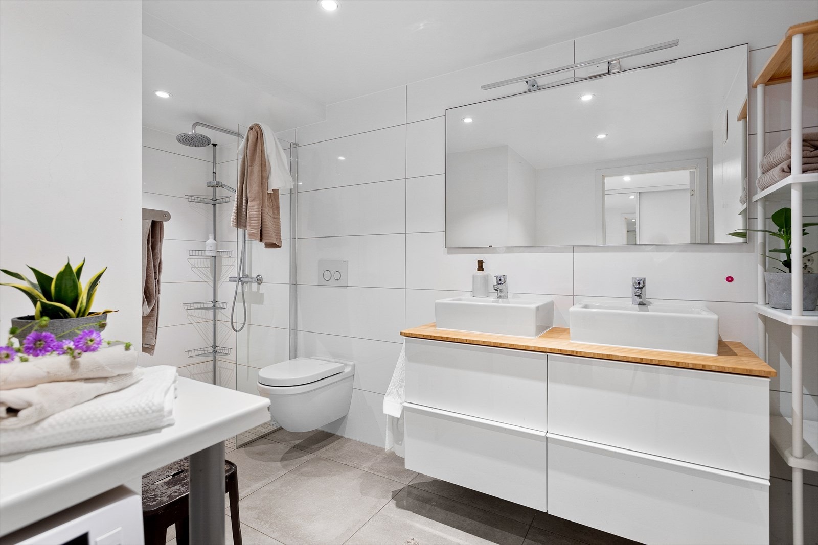Badet var nytt i 2015, og fremstår pent og delikat. Galleribilde