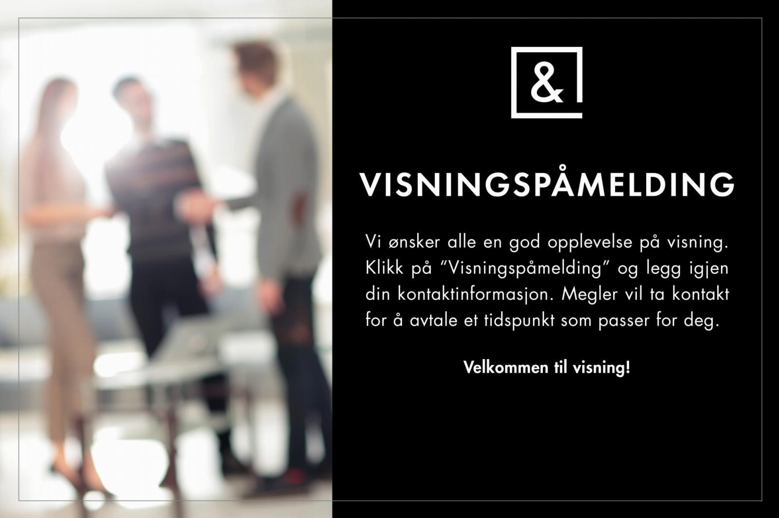 Velkommen til visning! Galleribilde