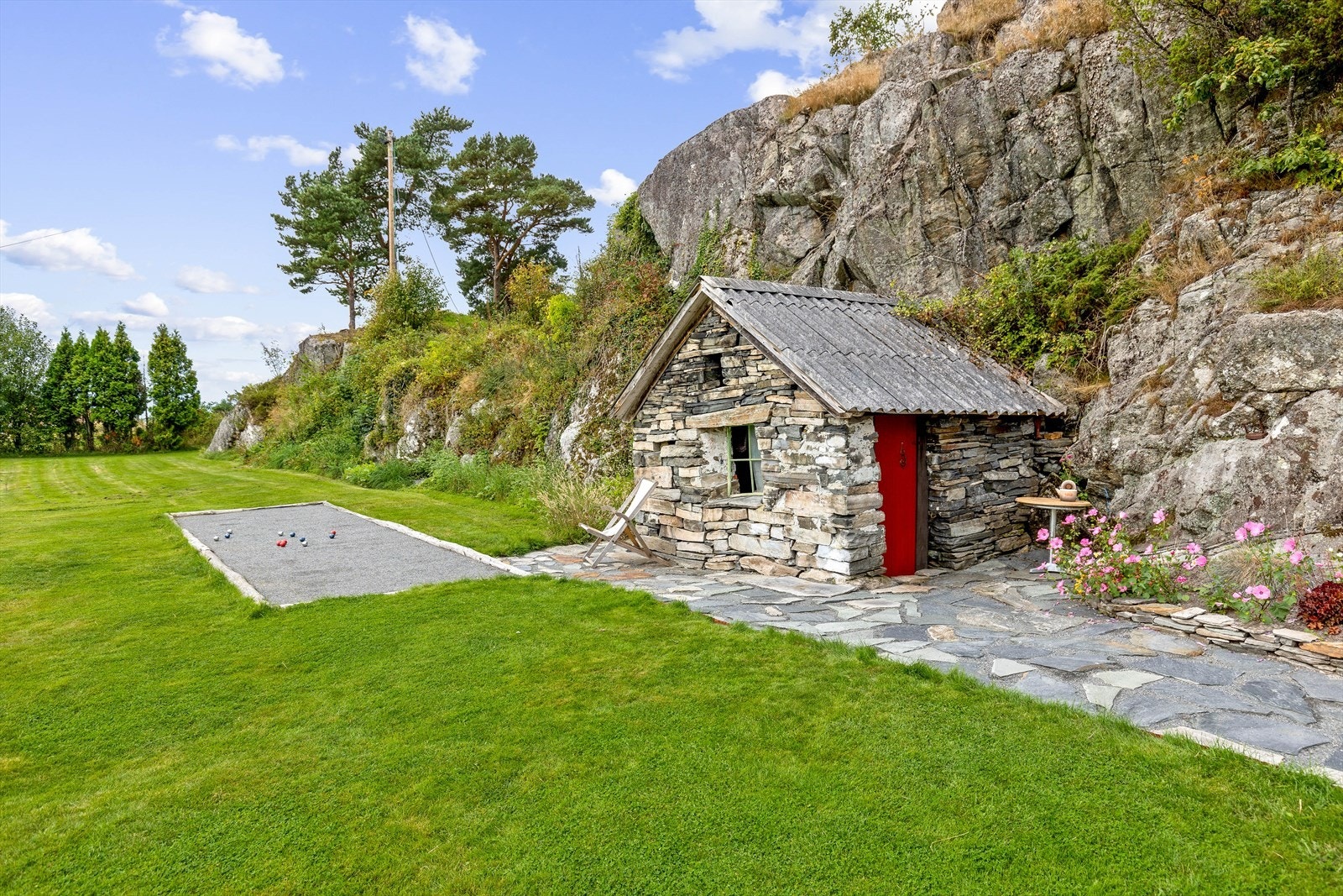 Eldhus. Galleribilde