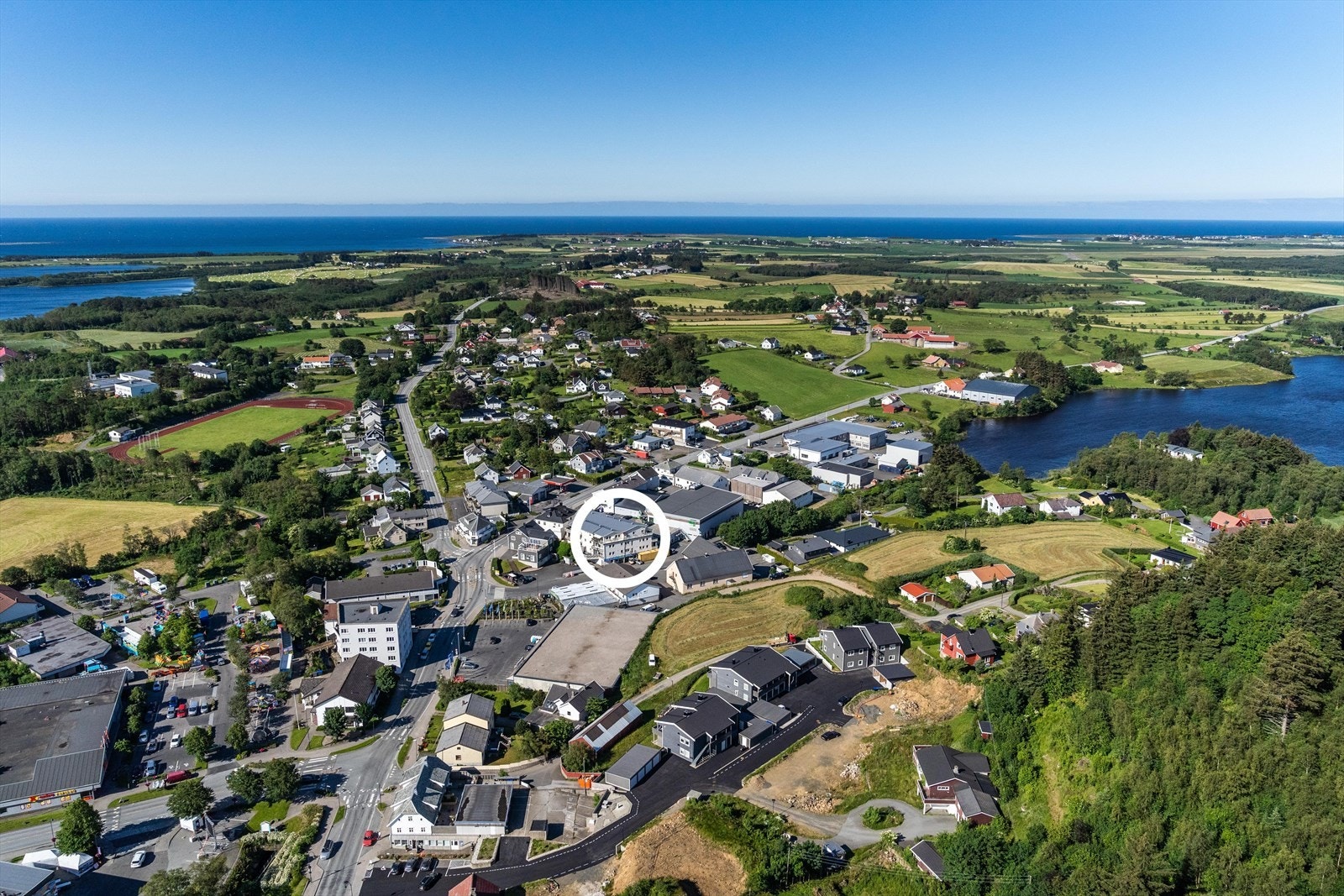 Dronefoto Galleribilde