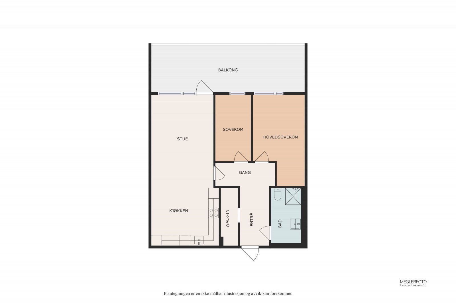 Plantegning A204 Galleribilde