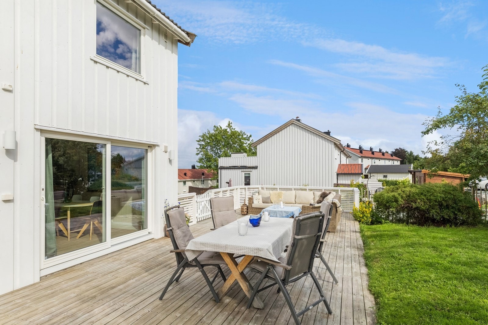 Terrasse/hage. Galleribilde