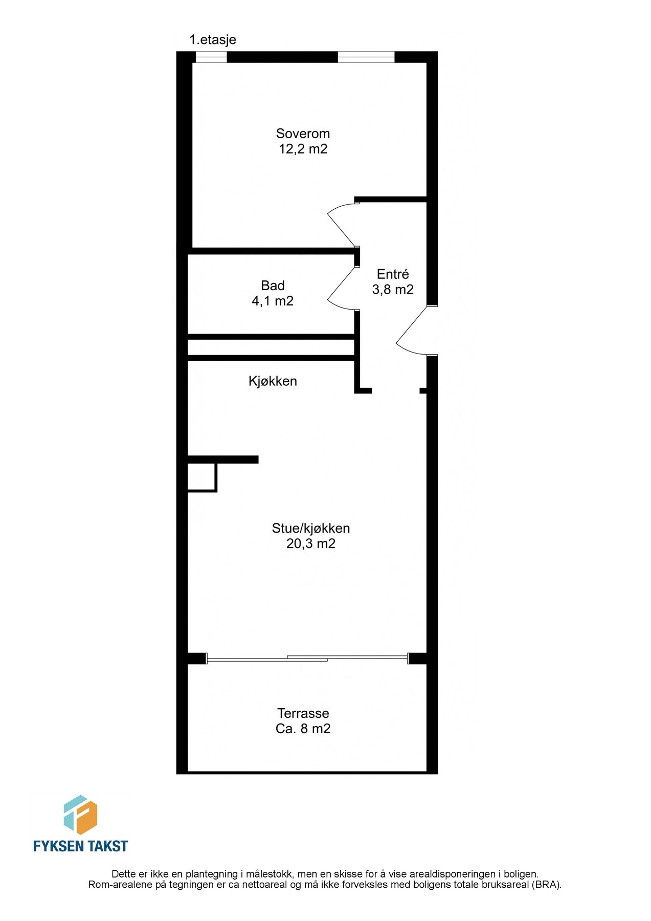 Planskisse Galleribilde