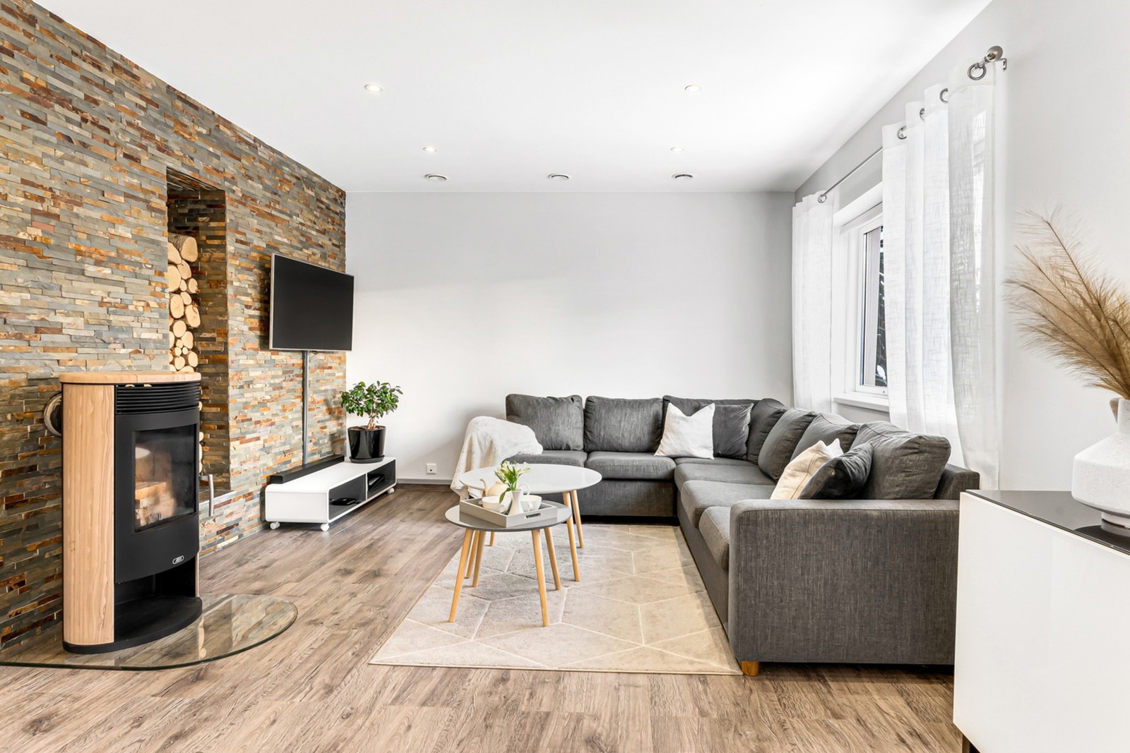 Velkommen inn i den kjekke hovedetasjen. Galleribilde