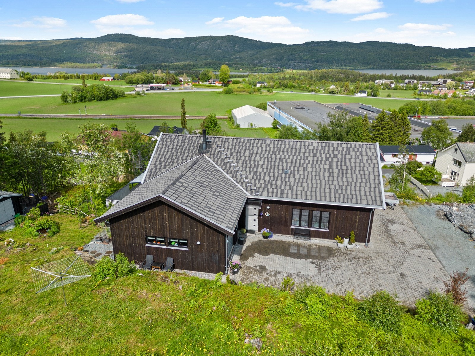 Dronefoto Galleribilde