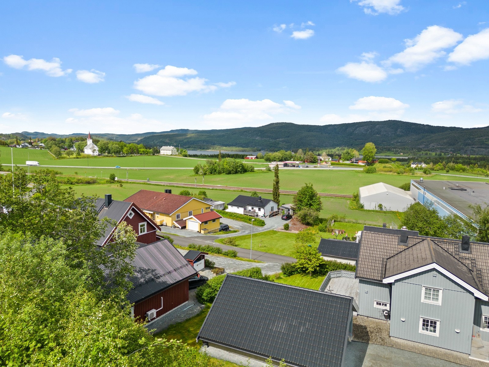 Flott utsikt fra eiendommen! Galleribilde