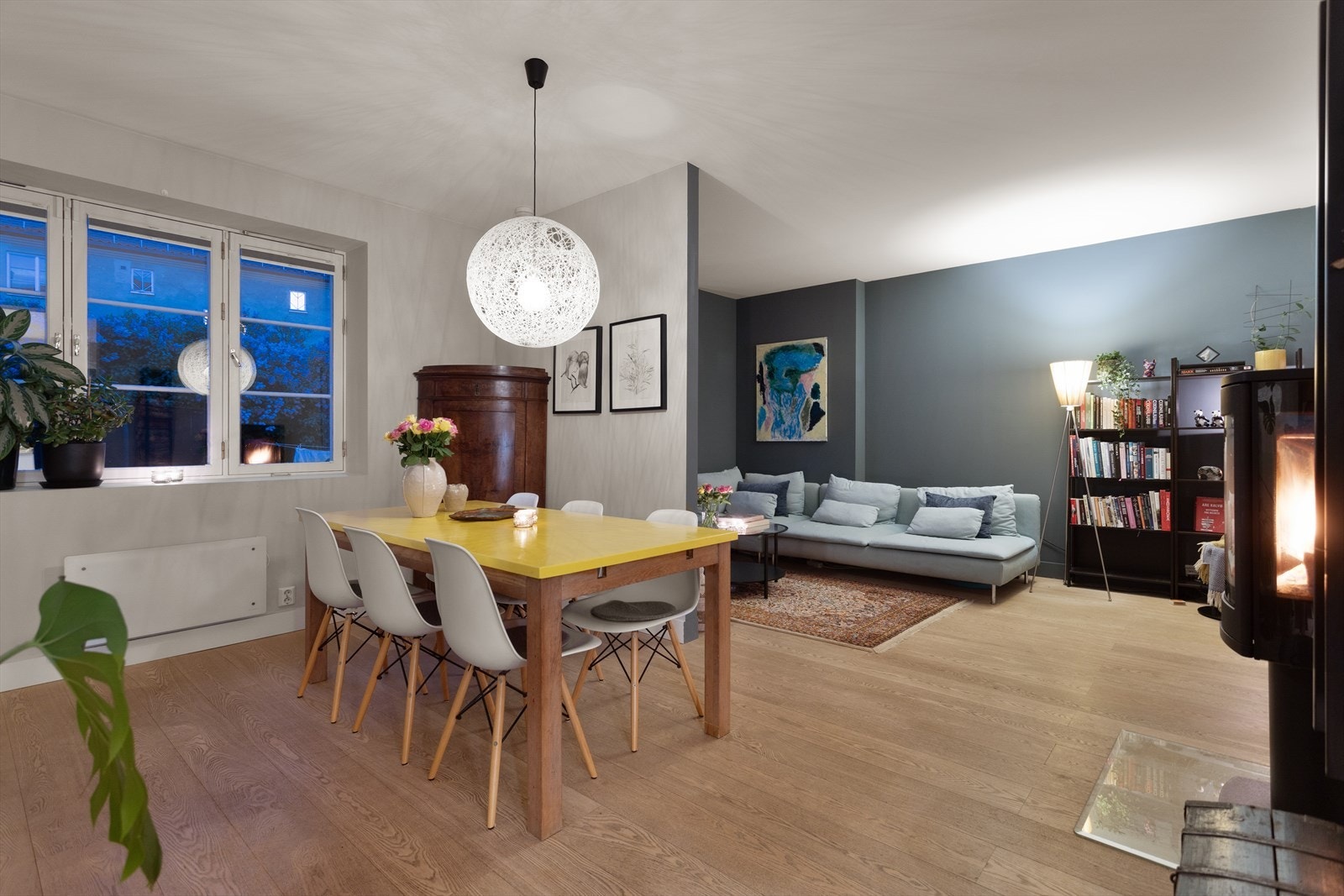 Kveldsstemning. Galleribilde