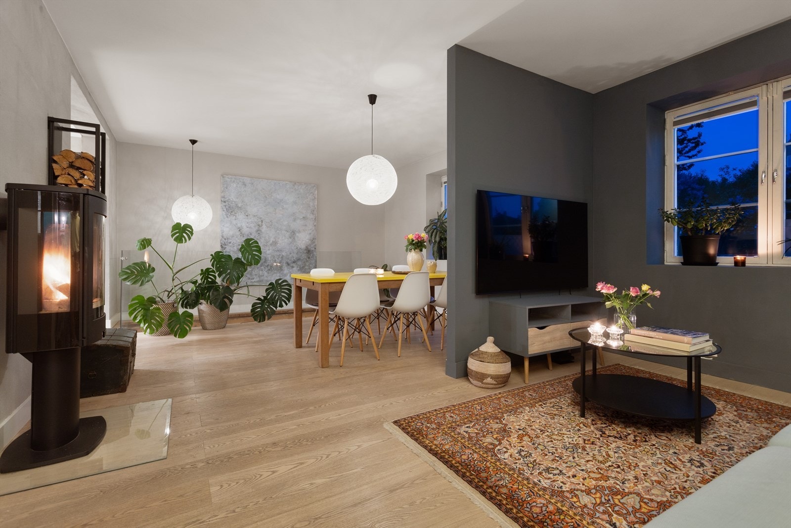 Kveldsstemning. Galleribilde