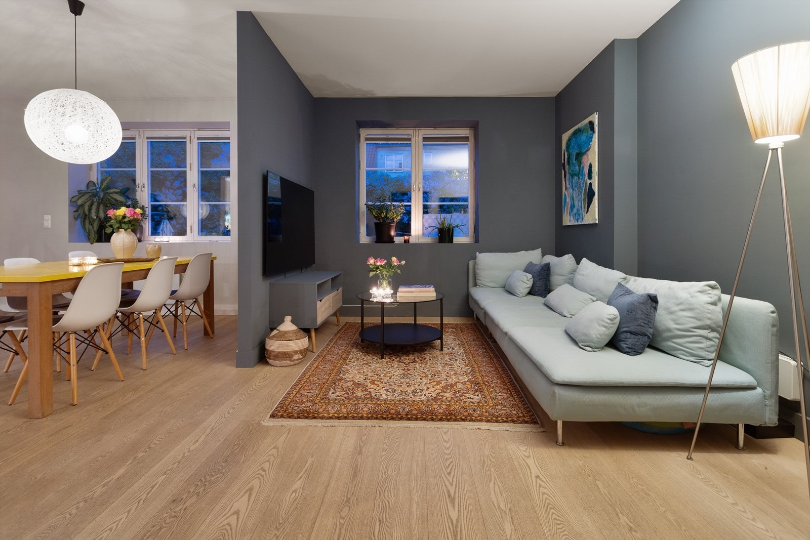 Kveldsstemning. Galleribilde